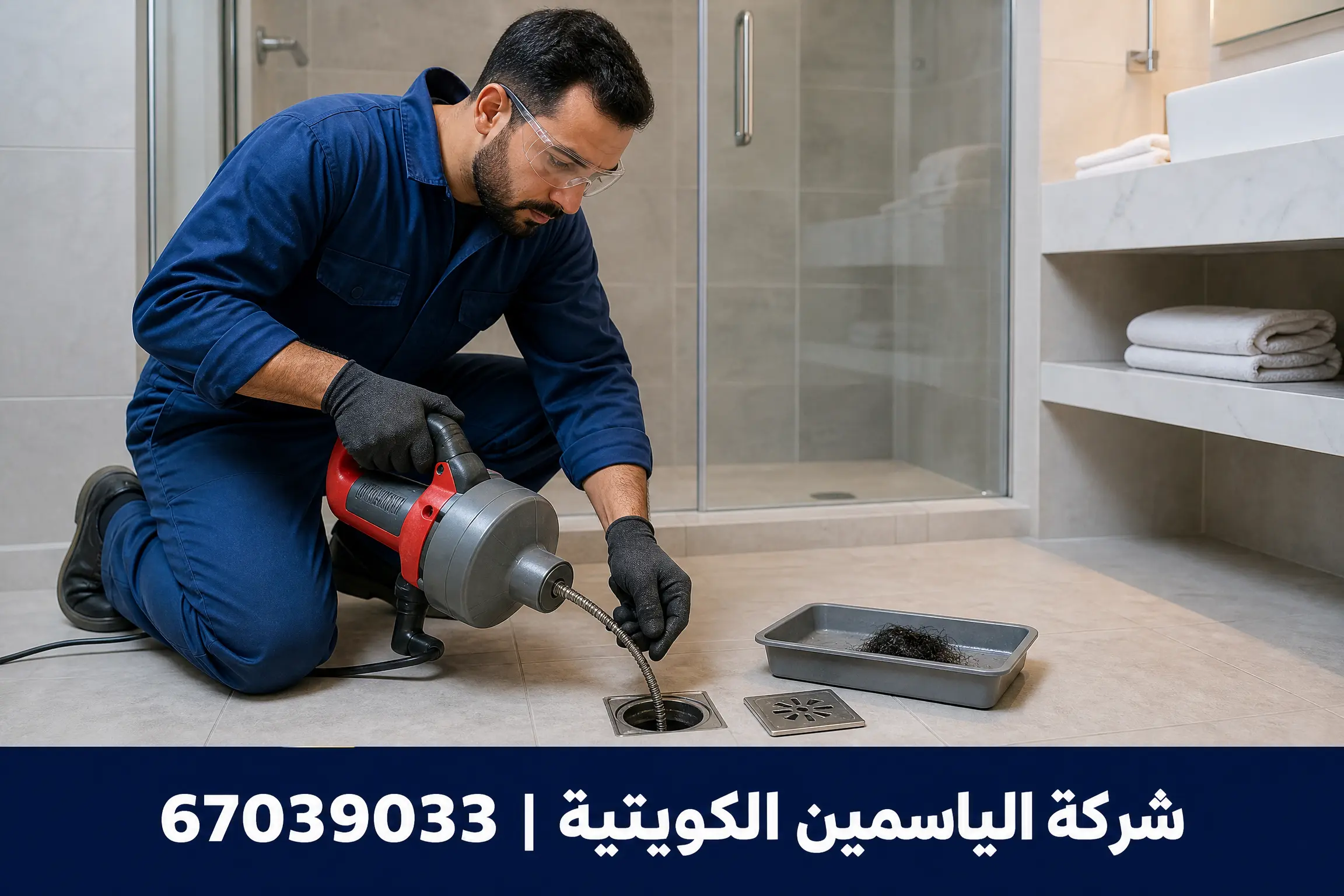 تسليك مجاري الكويت خدمة 24 ساعة