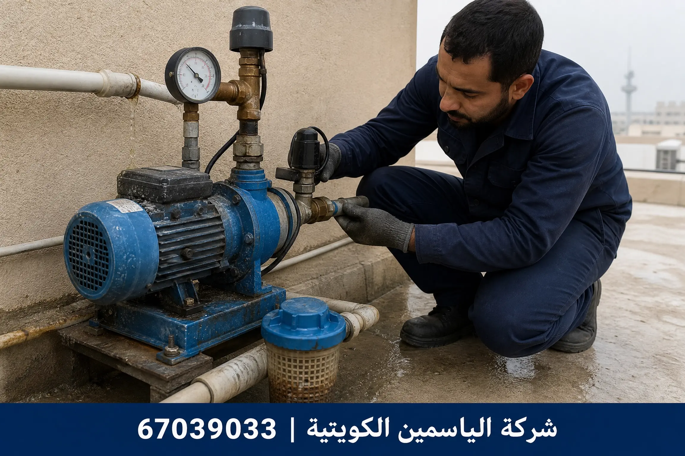 تصليح مضخات الماء بالكويت