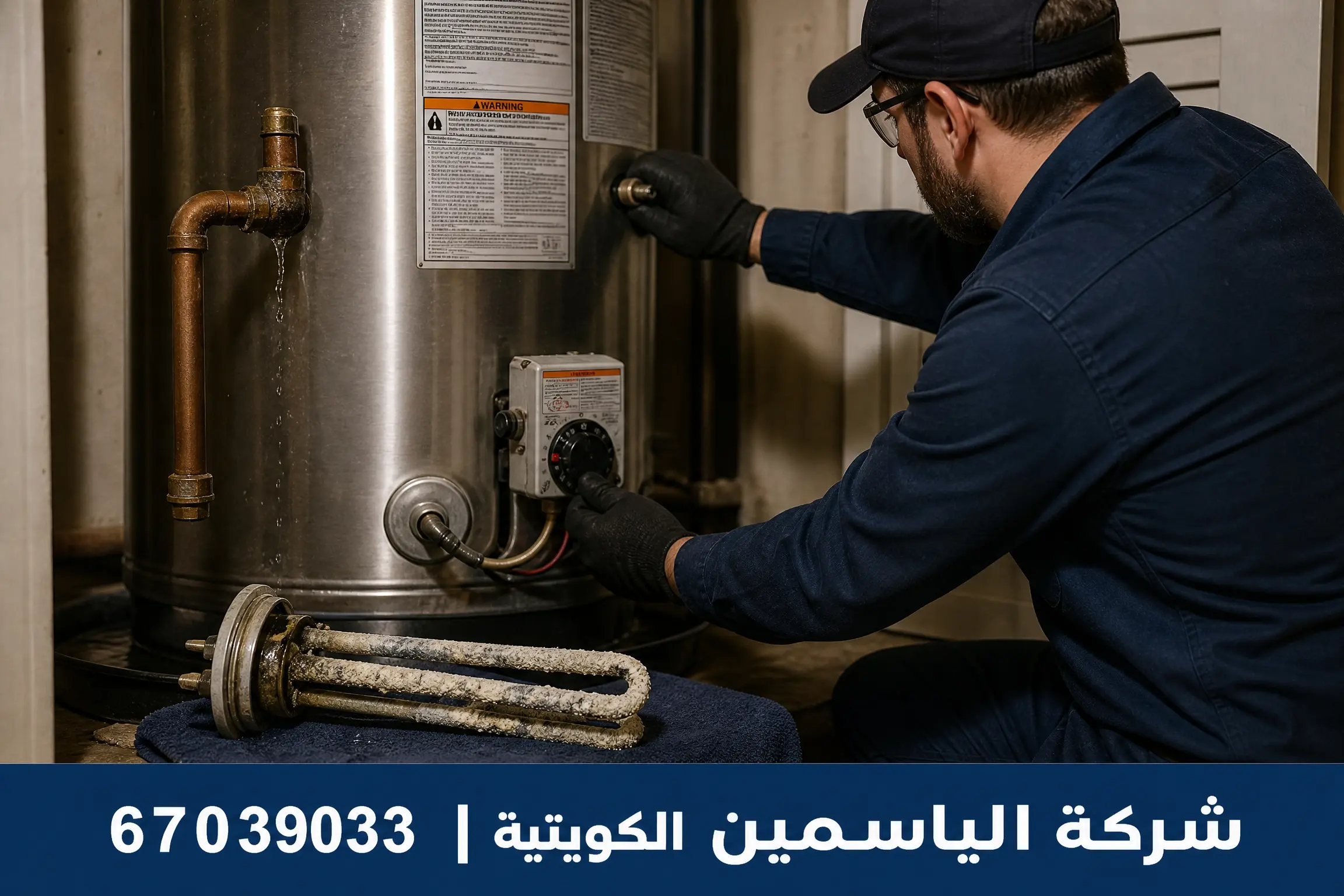 فني تصليح سخانات مركزية الكويت