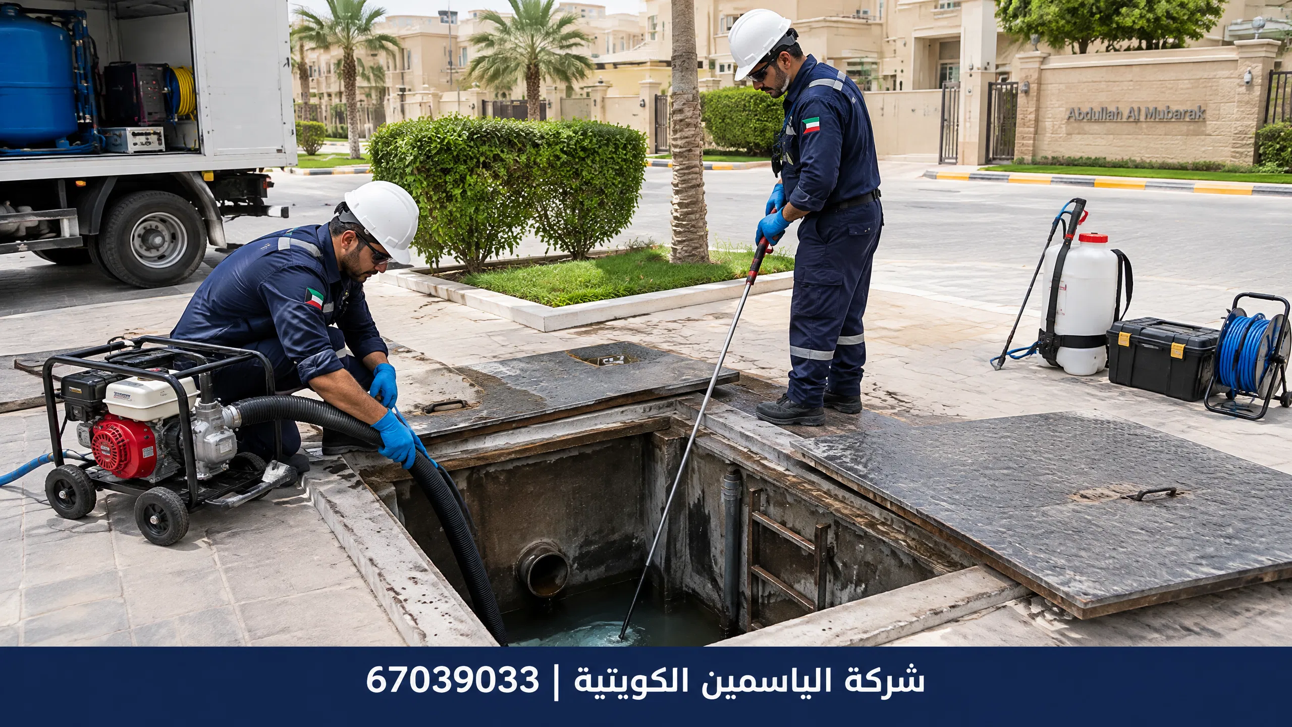 فني صحي عبدالله مبارك